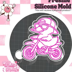 Freshie | Freshies | Freshie Molds | Silicone Mold | Dirt Bike Duck