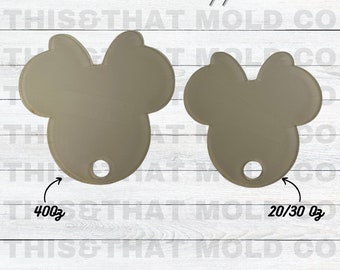 Stanley Topper Mold | Topper Mold | Made To Order Molds | Silicone Mold | Cup Topper | Epoxy Resin | 20oz | 30oz | 40oz | Girl Mouse