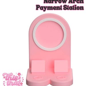 NFC Smart Tap Payment Station – Tap to Pay Sign | Contactless Checkout Display | Smart Tap | NFC | Custom QR Code Stand | Mini Arch