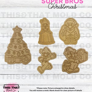Silicone Mold for Resin | Christmas Plumber Bros