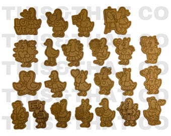 Silicone Mold for Resin | VDay Geese