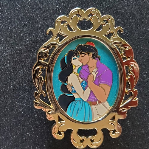 Jasmine Zodiac Mermaid Fantasy Pin Aries LE 50 Aladdin Etsy