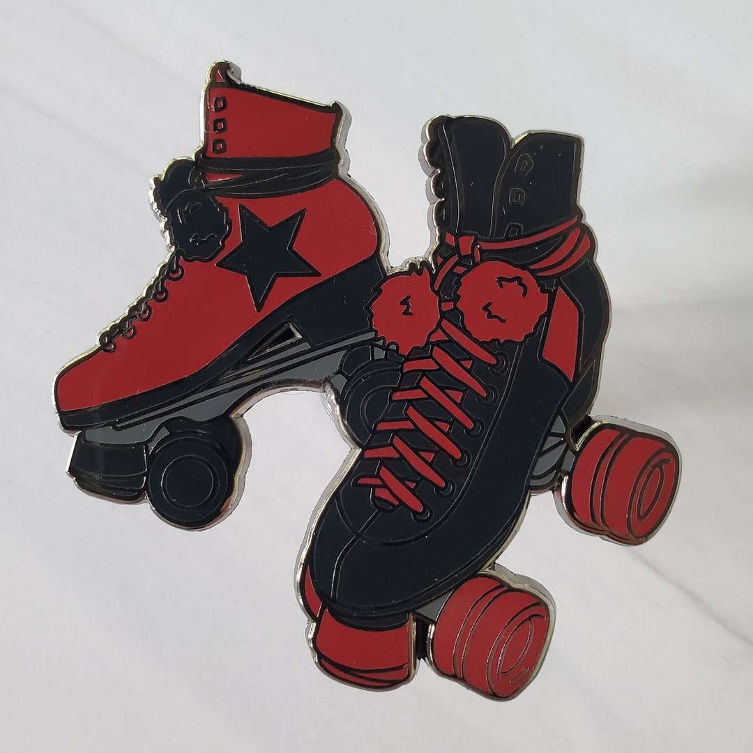 Harley Quinn Skates 2 Pin Etsy