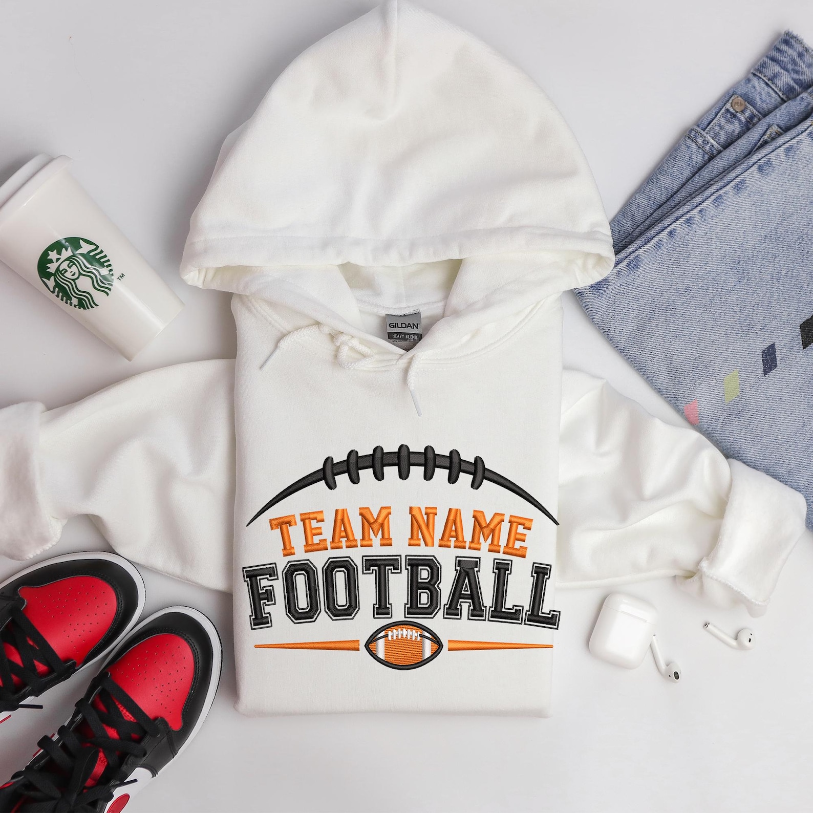 Football Team Name Embroidery Designs, Football Players Embroidery ...