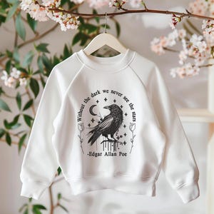 Without the Dark We Never See the Stars Embroidery Designs, Crow ...