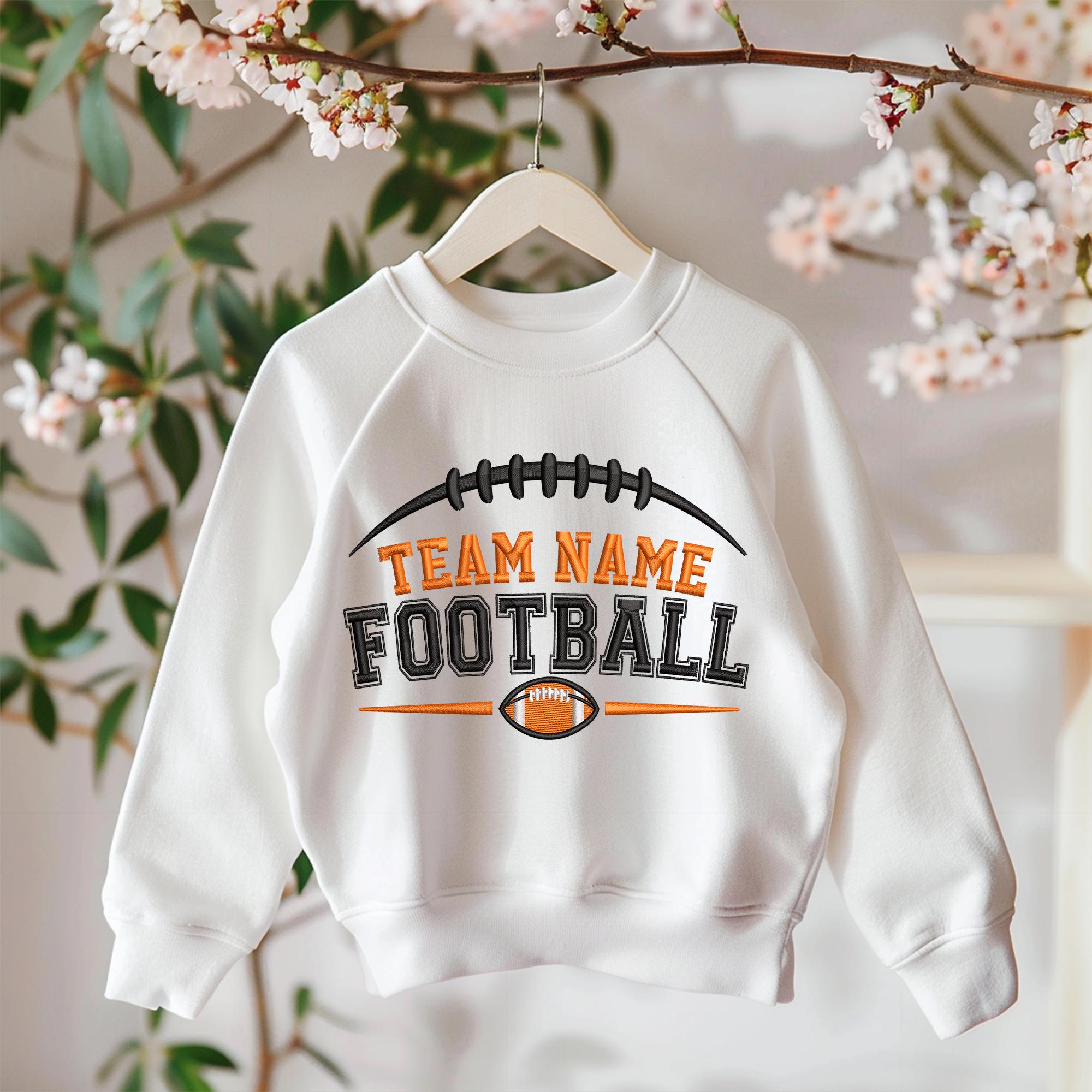 Football Team Name Embroidery Designs, Football Players Embroidery ...