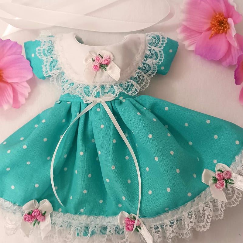 European Lace Teddy Babydoll Teal Md main image 1