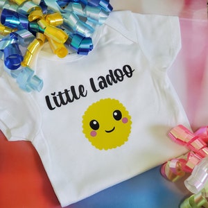 Little Ladoo Bodysuit, Desi baby clothes, Unisex, Baby Shower Gift, Indian, One-piece, Laddu, Laddoo, Sweet, pakistan, Mithai, Cute, Dessert