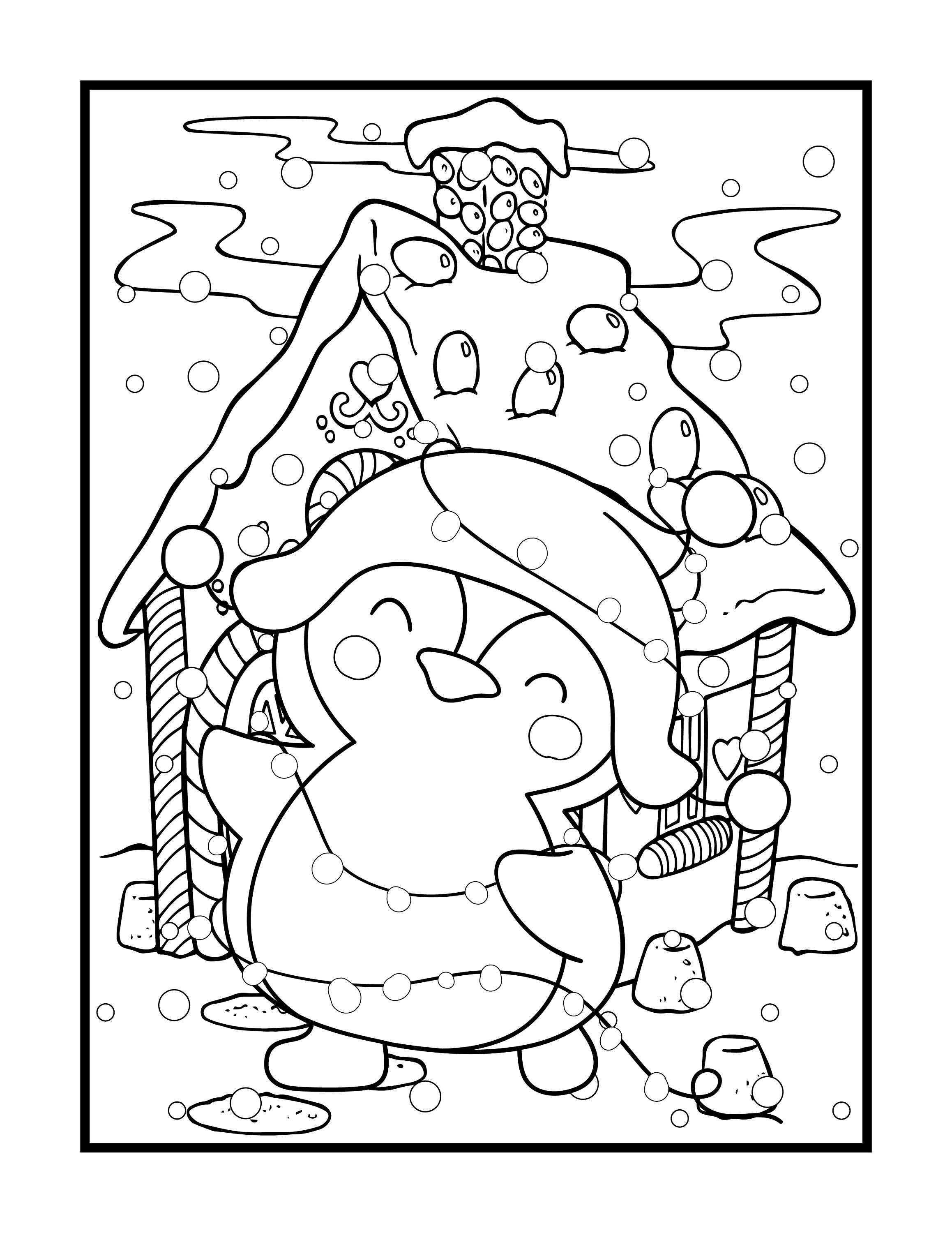 Christmas Coloring Pages - Etsy