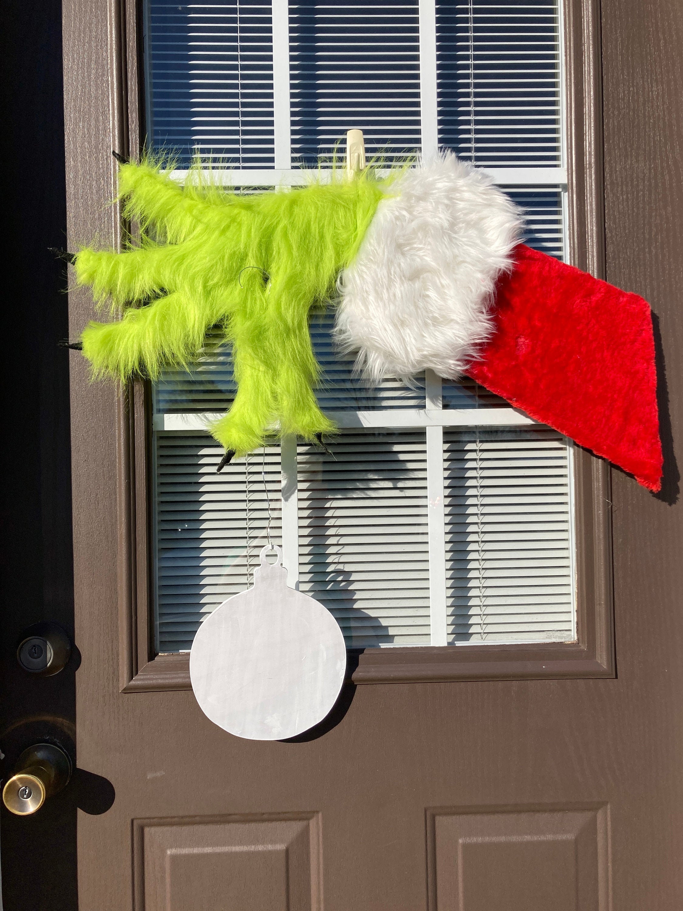 The Grinch Door Hanger Etsy