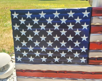 Carved star upgrade for all flags.