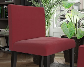 NILS Chair Cover, Handmade Natural Linen Slipcover - Custom Made To Fit NILS Dining Chair Model