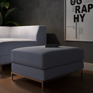 KRAMFORS Footstool Cover, Handmade Slipcover - Custom Made To Fit KRAMFORS Ottoman