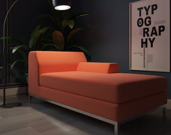 KRAMFORS Chaise Longue Cover, Handmade Slipcover Custom Made To Fit  KRAMFORS Chaise Lounge Model - Main Image