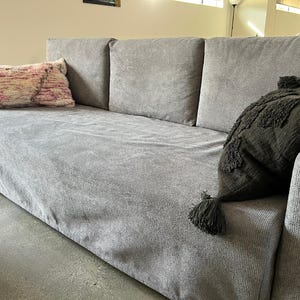 FRIHETEN 3-Seat Sofa Bed Cover, Handmade Slipcover - Custom Made To Fit FRIHETEN 3 Seater Couch Model