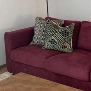 VIMLE Loveseat Cover, Handmade Natural Linen Slipcover - Custom Made To Fit VIMLE 2 Seater Couch (with or without armrests) Model