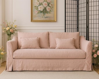 Funda para sofá cama de 2 plazas FÄRLÖV, hecha a mano, a medida para el sofá cama Farlov de 2 plazas (versión UE/EE. UU.-Canadá)