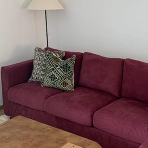 FINNALA 3-Seat Sofa Cover, Handmade Natural Linen Slipcover - Custom Made To Fit FINNALA Finala Couch model