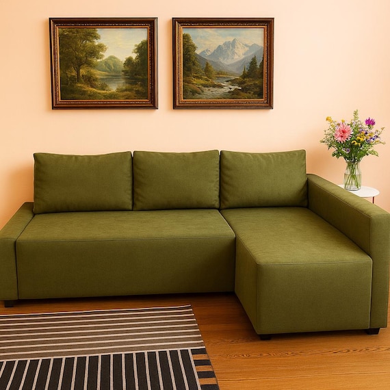 FRIHETEN Ecksofa Bettbezug Links/Rechts, Handgefertigter Sofabezug Passend für die FRIHETEN Eckcouch
