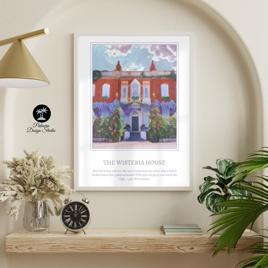 Bridgerton House Bridgerton Wall Art Bridgerton Digital Art Etsy