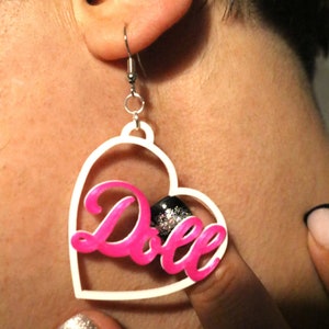Ohrringe Puppe Sissy Femboy Swinger Wüstling unterwürfig