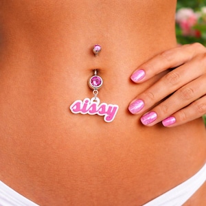 Sissy navelpiercings
