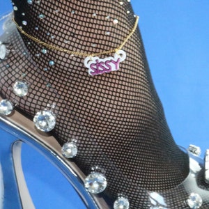 Sissy T-girls femboy anklet