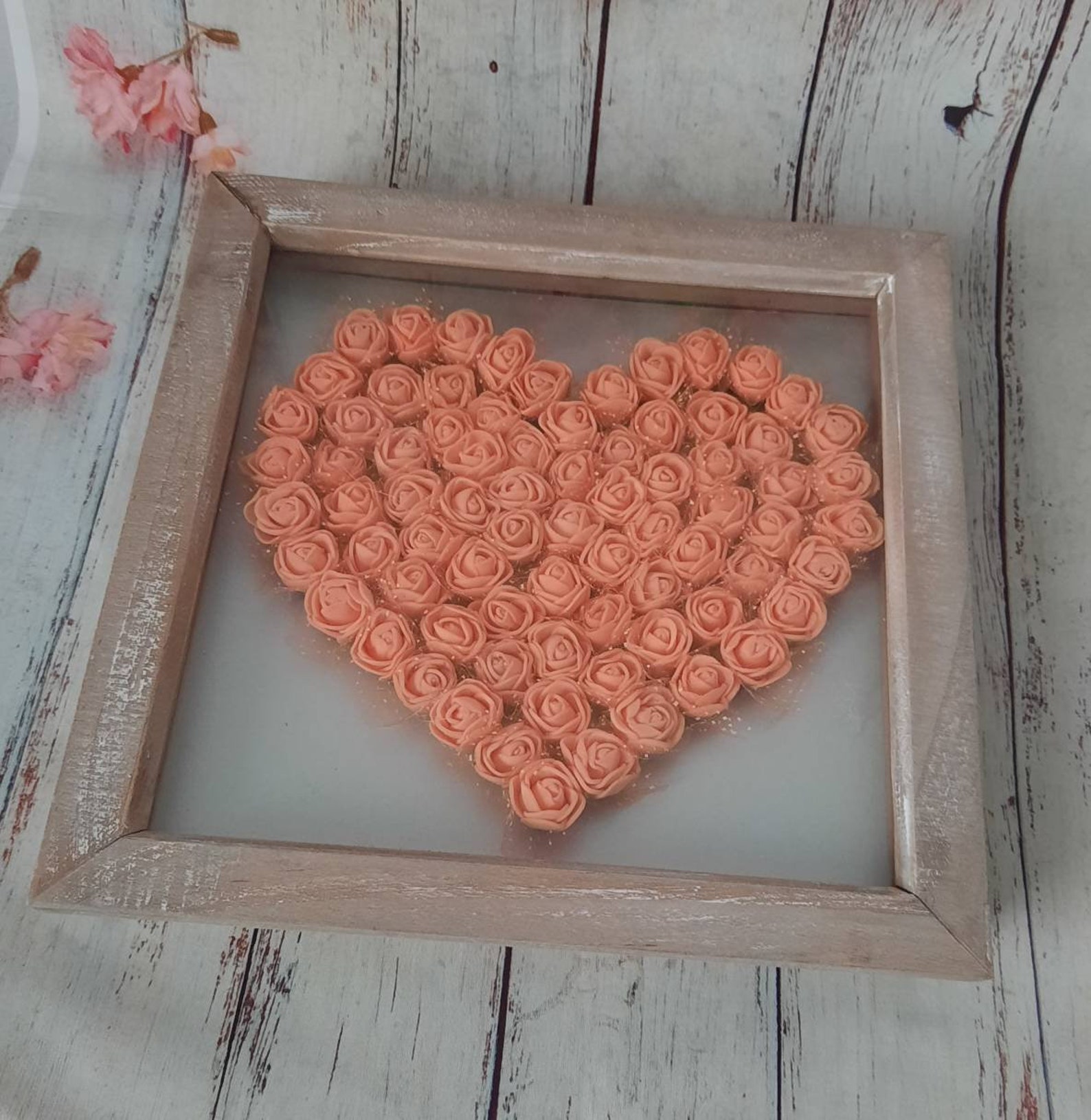 Flower Box Frame Deep Box Frame Mother's Day Gift Gifts for Her Rose