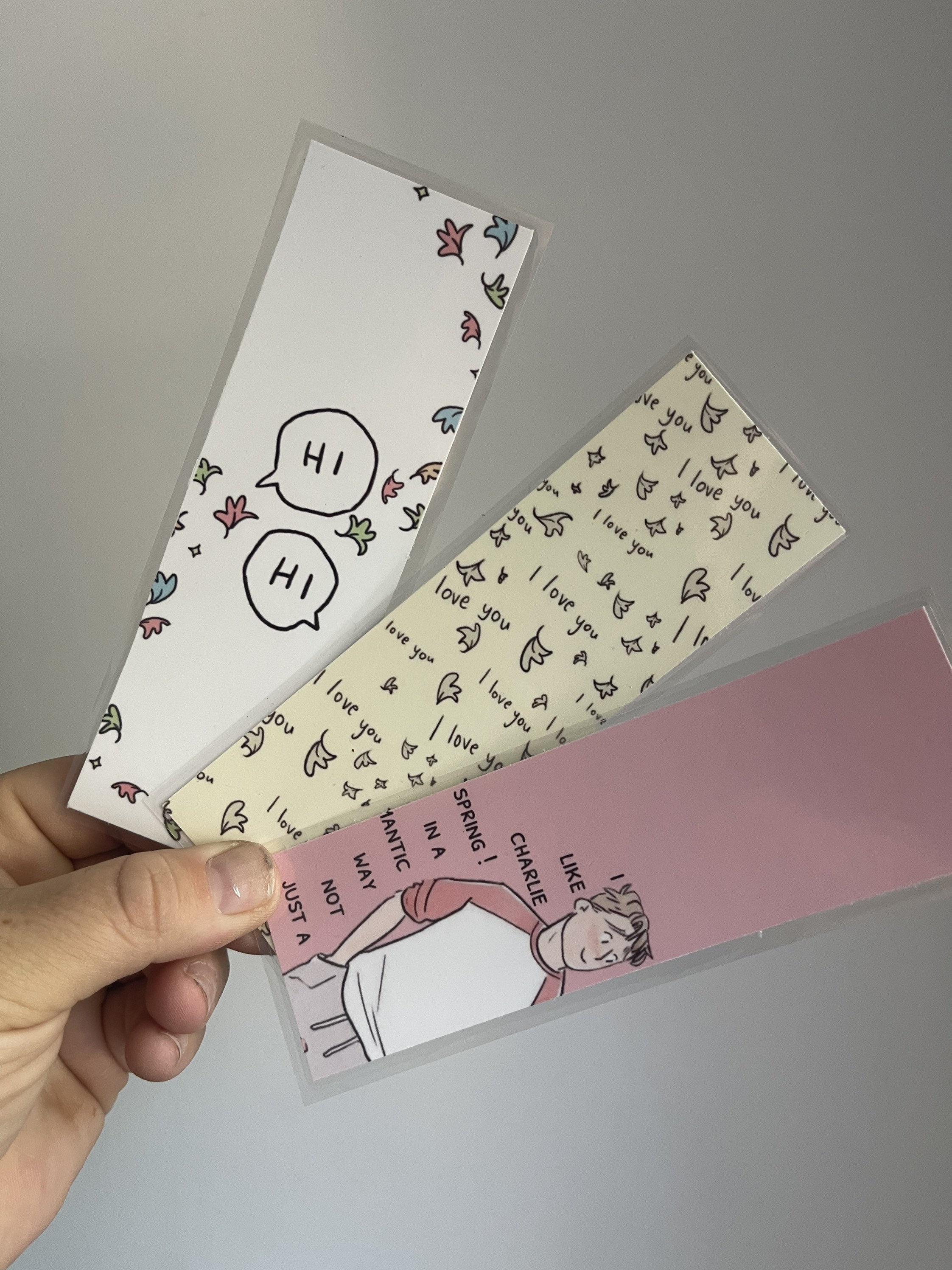 Heartstopper Bookmark Trio Heartstopper Print Heartstopper Etsy UK