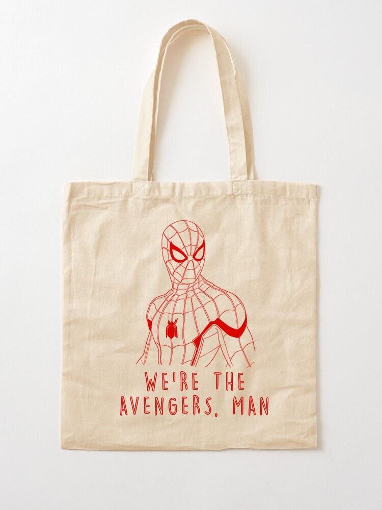 Amazing Spider Man No Way Home Ik overleefde Marvel Spiderman Tote Shopper Bags Shopping Travel Overnight 100% Cotton Canvas Grocery Bag U819 Tassen & portemonnees Draagtassen 