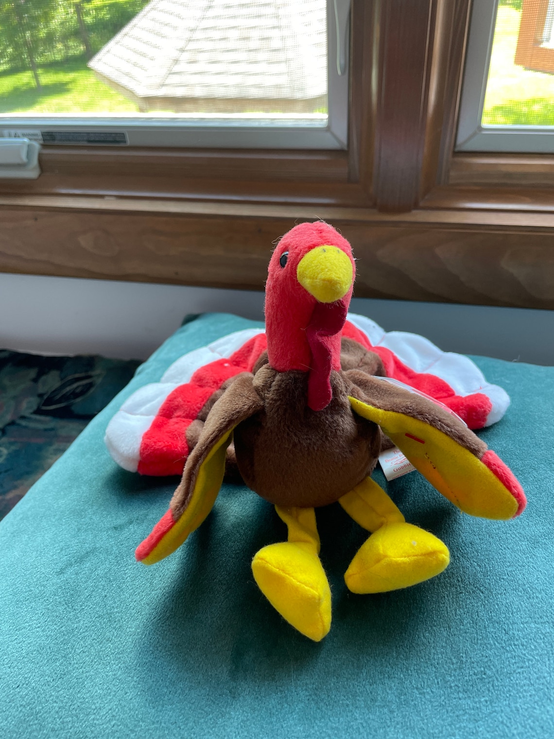 1996 Gobbles beanie baby Rare | Etsy