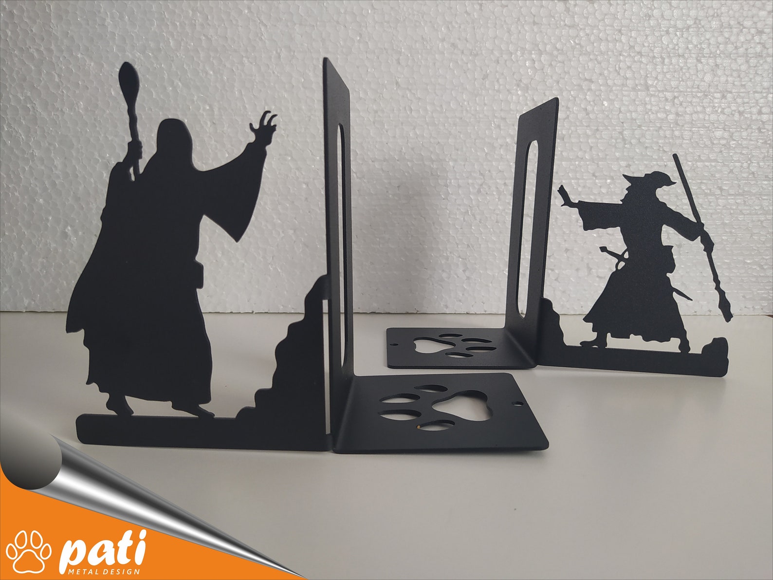 Der Herr der Ringe Metall Buchstütze Gandalf Buchstützen Etsy.de