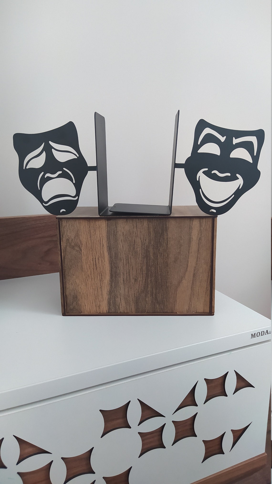 Theatre Bookend Metal Bookends Bookend Sujetalibros Metal Etsy