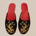 see more listings in the Embroidered dragon mules section