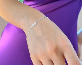 Glamouröses Strass Schlange Armband - High Street Serpentin Schlange Armband - Gemischte Farbe Schlange - Sterling Silber Alltagsschmuck für Frauen