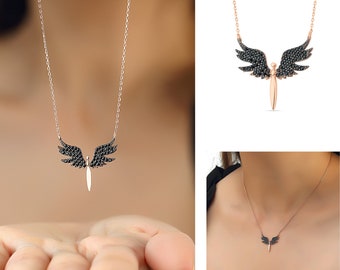 The Archangel Sterling Silver Necklace,The Archangel St Michael Protect Angel Pendant, Guardian Angel Necklace, Catholic Jewelry
