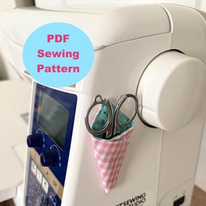 Scissor Holder Sewing Pattern, Small Scissor Holder Beginner Friendly Sewing Pattern