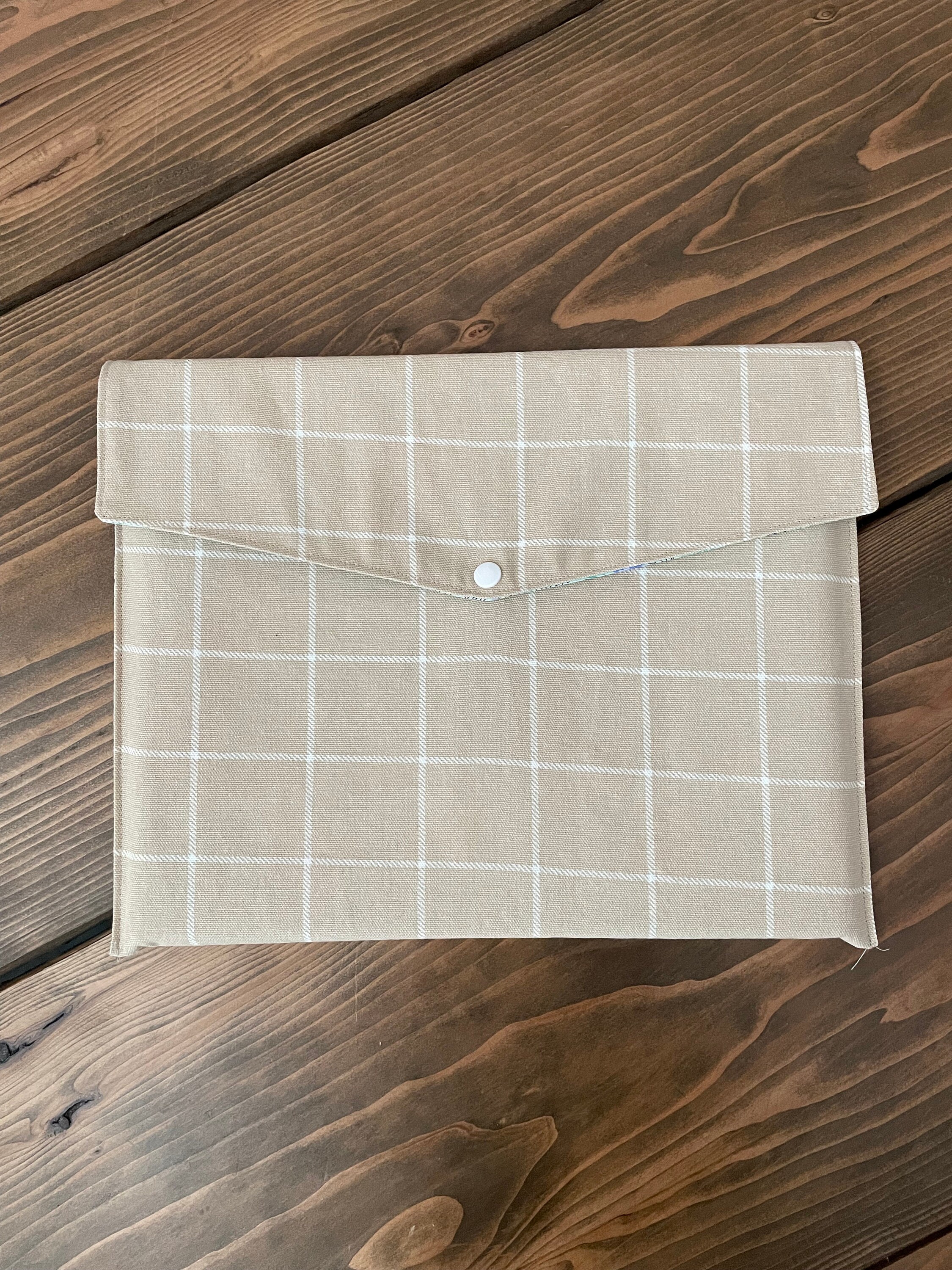 Envelope Fabric Folder Sewing Pattern: Beginner DIY Gift Card Holder ...