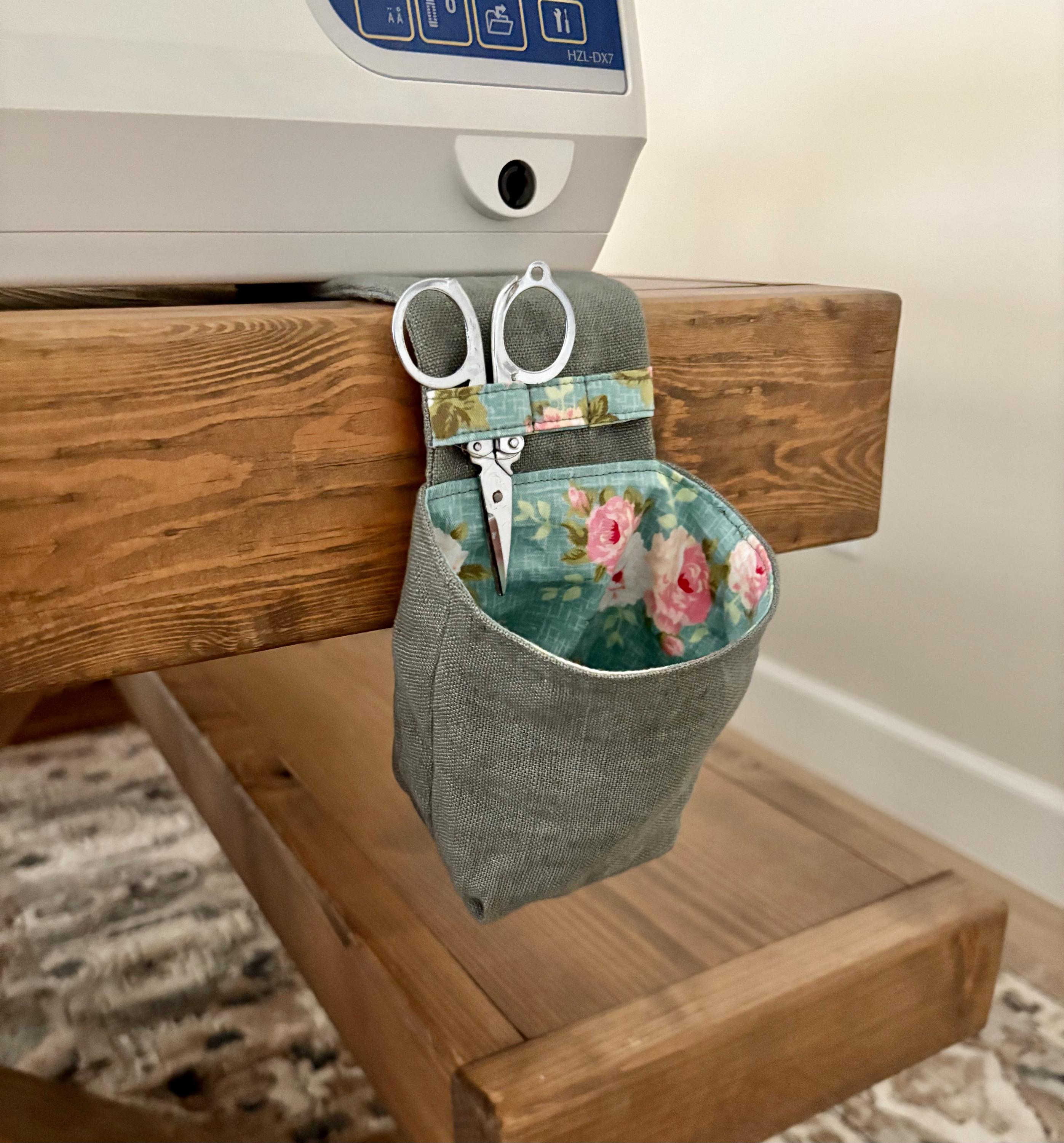 Lined Thread Catcher Sewing Pattern Easy Beginner Project Pdf