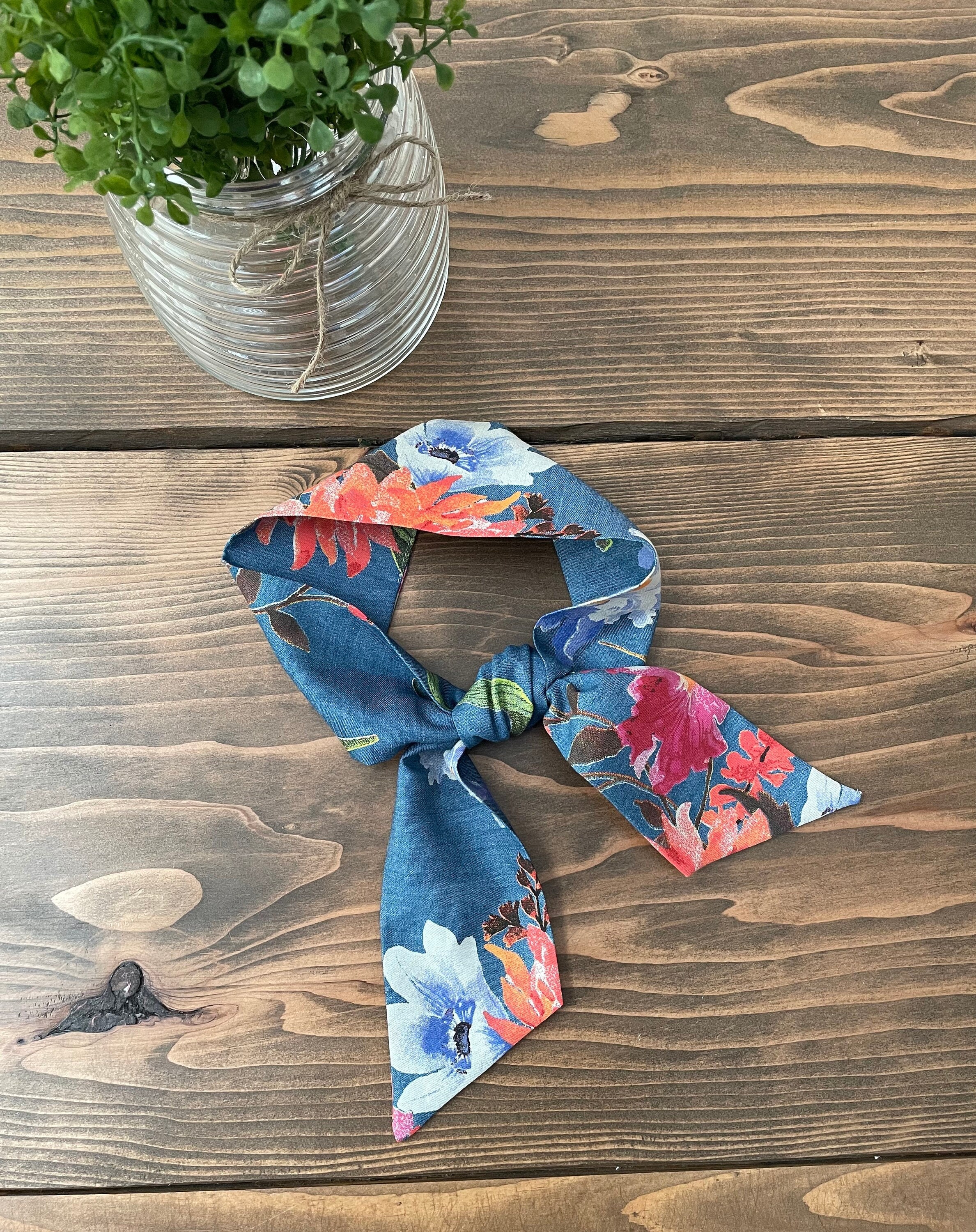 Skinny Scarf Sewing Tutorial: Versatile Neck, Hair, Purse Scarf