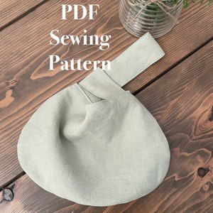 Knoop tas PDF naaipatroon / Instant Download