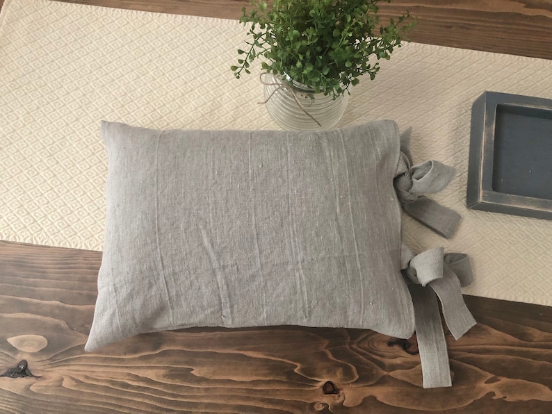 tie closure pillow case