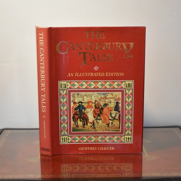 The Canterbury Tales: An Illustrated Edition by Geoffrey Chaucer, Translated by Nevill Coghill. Published 1995. Hardback Book / Dust Jacket