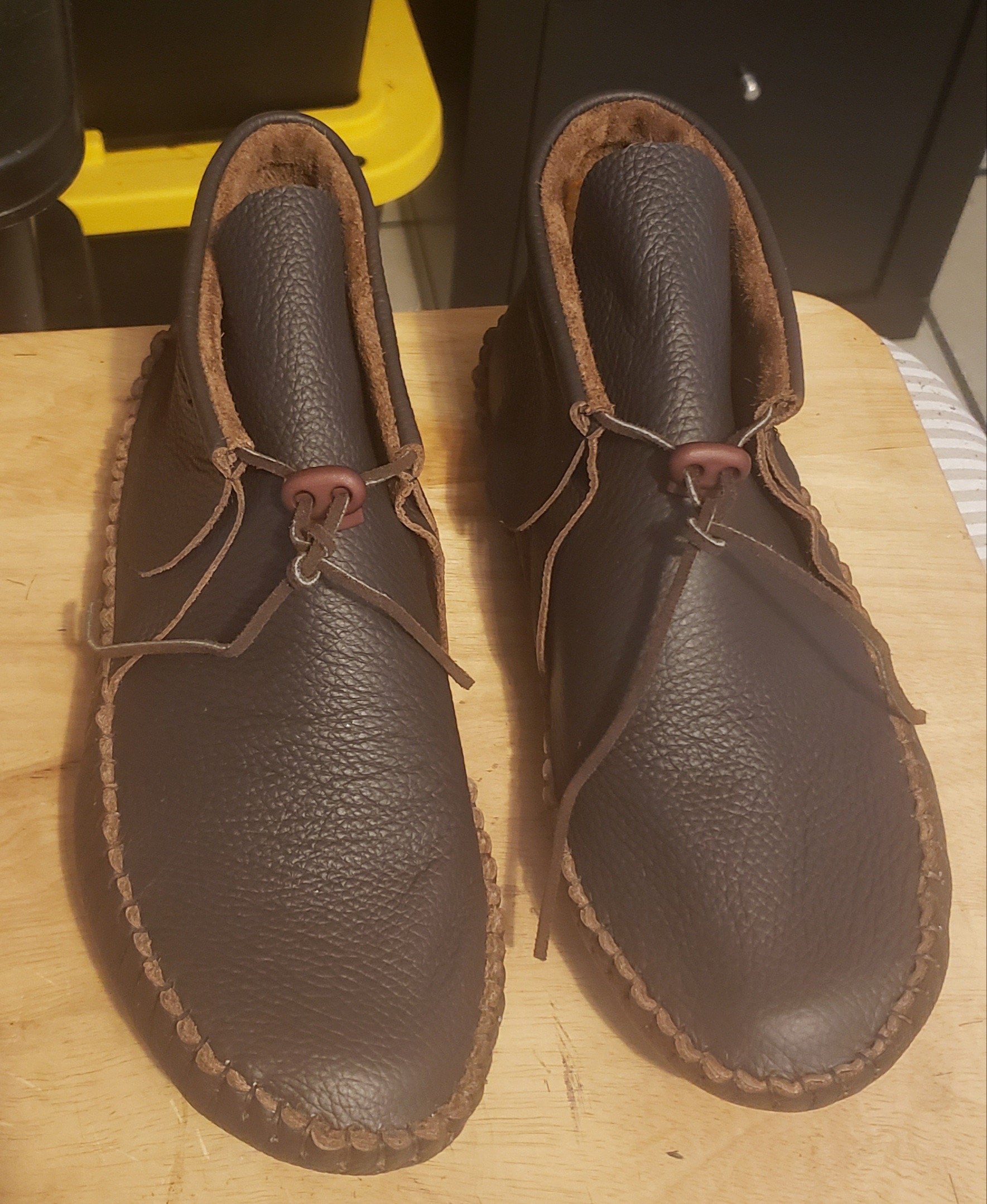 handmade custom moccasins