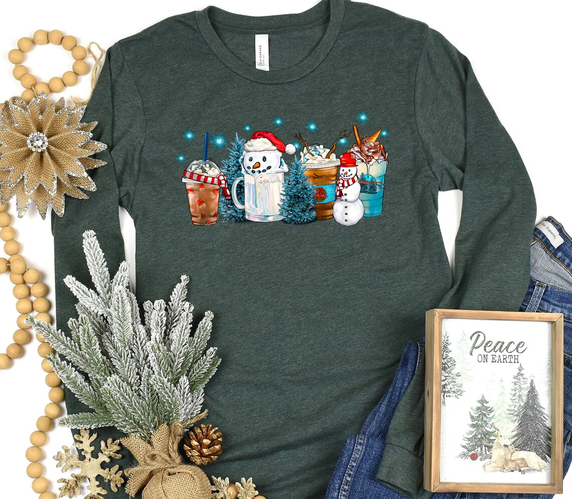 Ready to Press Christmas DTF Print Transfer Heat Transfer for - Etsy