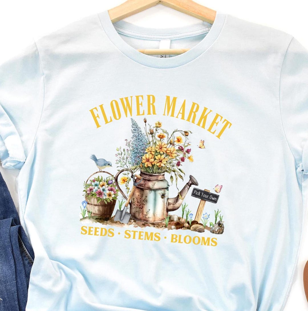 Ready to Press Spring Market DTF Print Transfer, Heat Transfer for T ...
