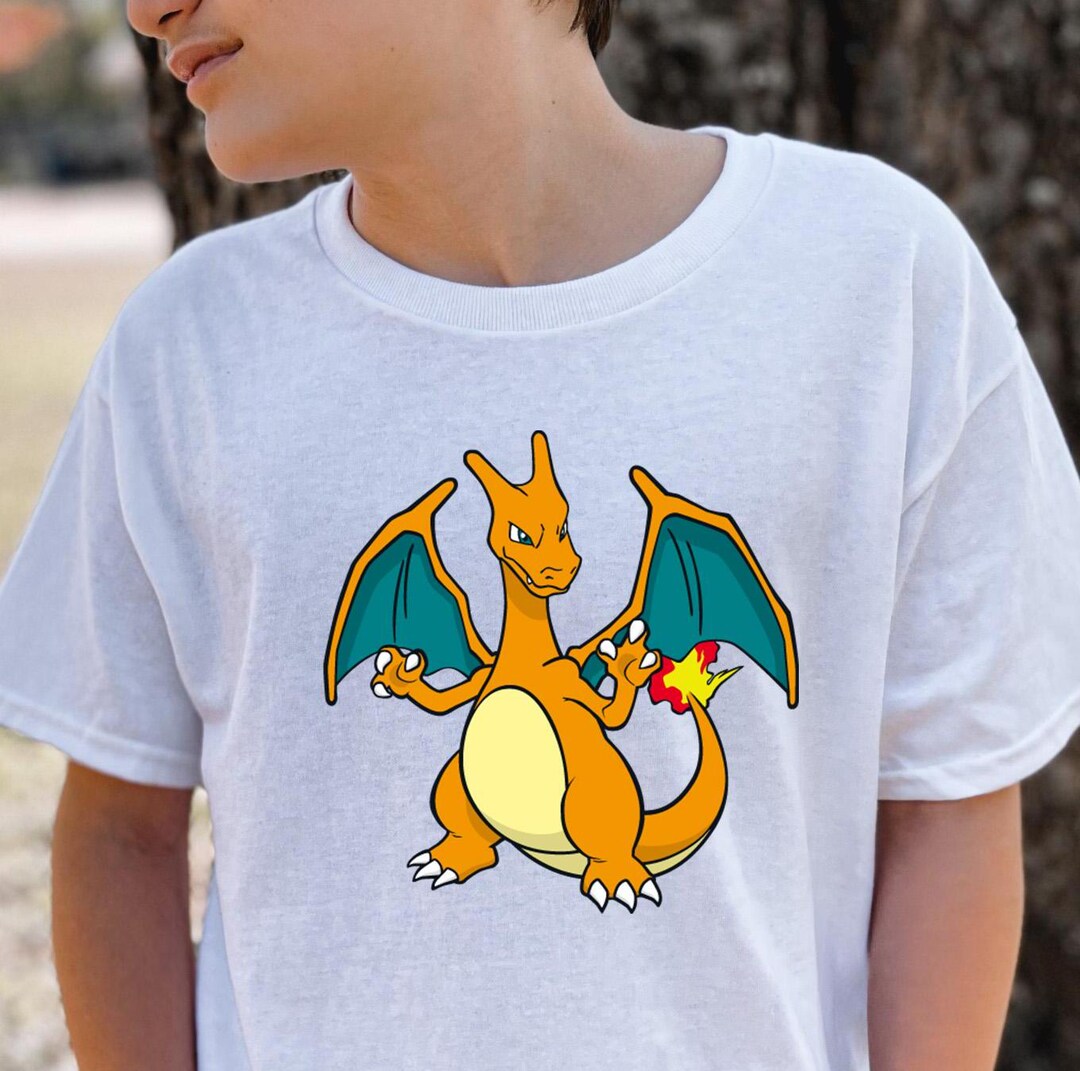 Charizard Transfer Ready to Press Pokemon Charizard, DTF Print Transfer, Heat Transfer for ...
