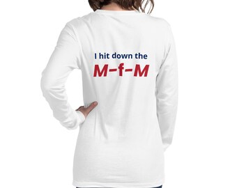 Pickleball Unisex Long Sleeve Tee – M-f-M Graphic