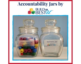 Accountability Jars | Fitness, Health, Weight Loss Tracker