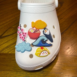 Croc Jibbitz Japanese Wave Etsy